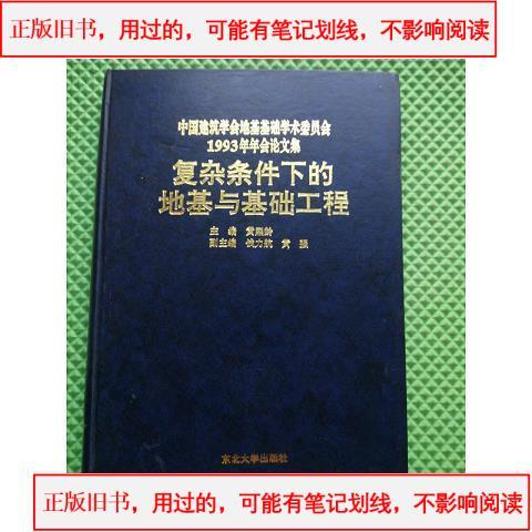 复杂条件下的地基与基础工程 挑战、技术与实践